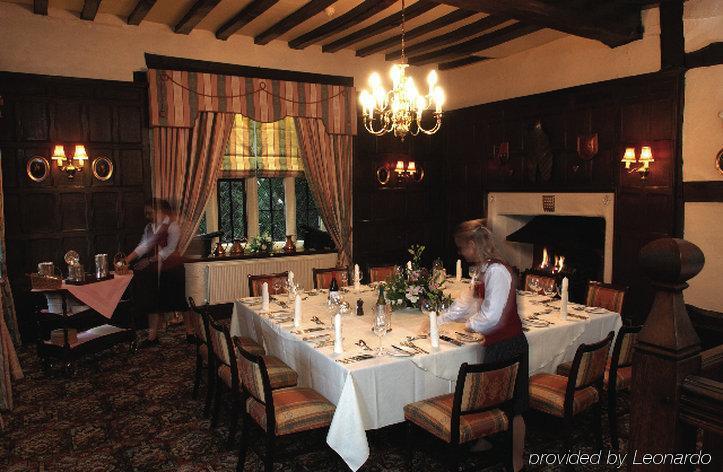 Albright Hussey Manor Hotel Hadnall Restaurante foto